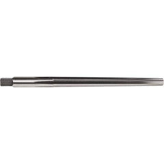 Union Butterfield - #10 Pin, 0.7216" Diam, 0.5799" Small End, 5/8" Diam Straight Shank, 6-13/16" Flute, Taper Pin Reamer - Americas Industrial Supply