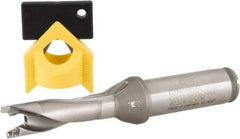 Kennametal - 13.1 to 13.49mm Diam, 3xD, 40.49mm Max Depth, 15.88mm Shank Diam, 2.284" Flute, 111.51mm OAL, Replaceable Tip Drill - P Seat Size, KTIP Toolholder, Series KenTIP - Americas Industrial Supply