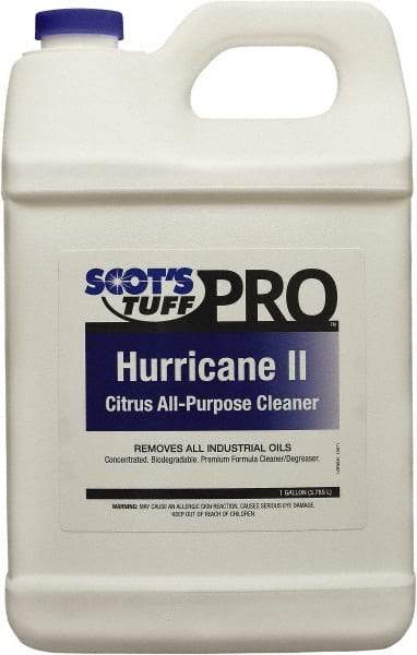 Scot's Tuff - 1 Gal Bottle Oil Removal - Liquid, Biodegradable Cleaner & Degreaser, Citrus - Americas Industrial Supply