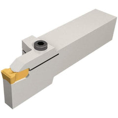 Iscar - GHD, External, Right Hand, 38mm Max Depth of Cut, 13 to 17.4mm Groove Width, Indexable Grooving Tool Holder - TIGER Insert Compatibility, 40mm Shank Height, 40mm Shank Width, 170mm OAL - Americas Industrial Supply