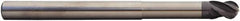 M.A. Ford - 16mm Diam, 24mm LOC, 4 Flute Solid Carbide Ball End Mill - ALtima Finish, Single End, 152mm OAL, 16mm Shank Diam, Spiral Flute - Americas Industrial Supply