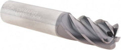 M.A. Ford - 3/4", 5 Flute, Single End, Solid Carbide, 1/8" Corner Radius End Mill - 4" OAL, 38° Helix, Right Hand Flute, 1-1/2" LOC, Right Hand Cut - Americas Industrial Supply