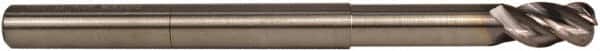 M.A. Ford - 12mm, 4 Flute, Single End, Solid Carbide, 3mm Corner Radius End Mill - 152mm OAL, 35/38° Helix, Right Hand Flute, 24mm LOC, Right Hand Cut, 62mm Extended Reach - Americas Industrial Supply