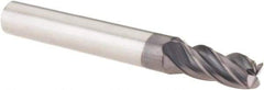 M.A. Ford - 9/32", 4 Flute, Single End, Solid Carbide, 0.03" Corner Radius End Mill - 2-1/2" OAL, 35/38° Helix, Right Hand Flute, 5/16" LOC, Right Hand Cut - Americas Industrial Supply
