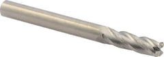 M.A. Ford - 6mm, 4 Flute, Single End, Solid Carbide, 1mm Corner Radius End Mill - 64mm OAL, 30° Helix, Right Hand Flute, 20mm LOC, Right Hand Cut - Americas Industrial Supply