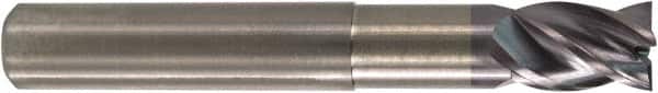 M.A. Ford - 10mm, 24mm LOC, 16mm Shank Diam, 98mm OAL, 4 Flute, Solid Carbide Square End Mill - Single End, ALtima Finish, 35/38° Helix, Centercutting, Right Hand Cut, Right Hand Flute, Series 177S - Americas Industrial Supply
