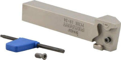 Iscar - External Thread, 0.394" Max Depth of Cut, 0.059" Min Groove Width, 5" OAL, Right Hand Indexable Grooving Cutoff Toolholder - 3/4" Shank Height x 3/4" Shank Width, PENTA 34.. Insert Style, PCH Toolholder Style, Series PentaCut - Americas Industrial Supply