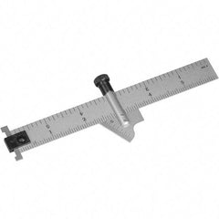 Mitutoyo - Drill Point Gages Bevel Angle: 59.00 Includes Ruler: Yes - Americas Industrial Supply