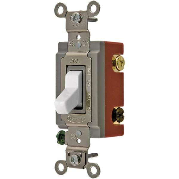 Hubbell Wiring Device-Kellems - Toggle Switches Switch Type: Extra Heavy Duty Switch Sequence: Off-On - Americas Industrial Supply