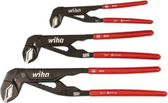 Wiha - 3 Piece Insulated Plier Set - Comes in Box - Americas Industrial Supply
