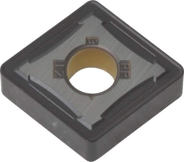 Kennametal - CNMG543 RP Grade KCP10 Carbide Turning Insert - TiCN/Al2O3 Finish, 80° Diamond, 5/8" Inscr Circle, 1/4" Thick, 3/64" Corner Radius - Americas Industrial Supply