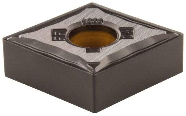 Kennametal - CNMG431 FF Grade KCP10 Carbide Turning Insert - TiCN/Al2O3 Finish, 80° Diamond, 1/2" Inscr Circle, 3/16" Thick, 1/64" Corner Radius - Americas Industrial Supply
