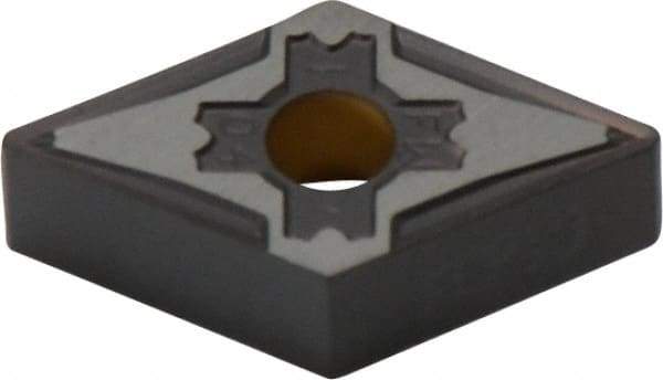 Kennametal - DNMG331 FW Grade KCP10 Carbide Turning Insert - TiCN/Al2O3 Finish, 55° Diamond, 3/8" Inscr Circle, 3/16" Thick, 1/64" Corner Radius - Americas Industrial Supply