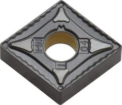 Kennametal - CNMG431 MN Grade KCP10 Carbide Turning Insert - TiCN/Al2O3 Finish, 80° Diamond, 1/2" Inscr Circle, 3/16" Thick, 1/64" Corner Radius - Americas Industrial Supply
