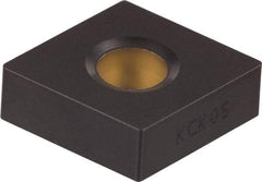 Kennametal - CNMA544 Grade KCK15 Carbide Turning Insert - TiCN/Al2O3 Finish, 80° Diamond, 5/8" Inscr Circle, 1/4" Thick, 1/16" Corner Radius - Americas Industrial Supply