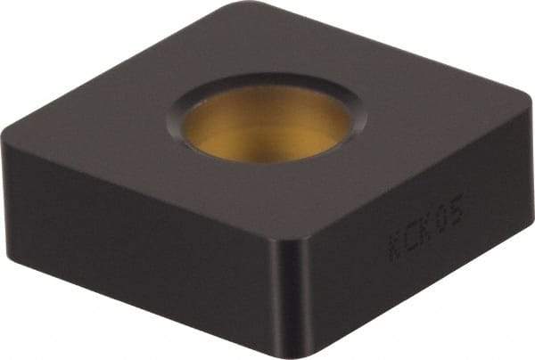 Kennametal - SNMA432 Grade KCK20 Carbide Turning Insert - TiCN/Al2O3 Finish, 90° Square, 1/2" Inscr Circle, 3/16" Thick, 1/32" Corner Radius - Americas Industrial Supply