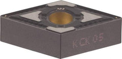 Kennametal - DNMG432 UN Grade KCK05 Carbide Turning Insert - TiCN/Al2O3 Finish, 55° Diamond, 1/2" Inscr Circle, 3/16" Thick, 1/32" Corner Radius - Americas Industrial Supply
