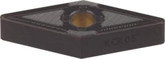 Kennametal - VNMG331 FN Grade KCK05 Carbide Turning Insert - TiCN/Al2O3 Finish, 35° Diamond, 3/8" Inscr Circle, 3/16" Thick, 1/64" Corner Radius - Americas Industrial Supply