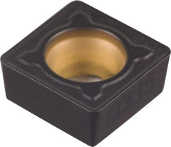 Kennametal - SCMT433 MF Grade KCP25 Carbide Turning Insert - TiCN/Al2O3 Finish, 90° Square, 1/2" Inscr Circle, 3/16" Thick, 3/64" Corner Radius - Americas Industrial Supply