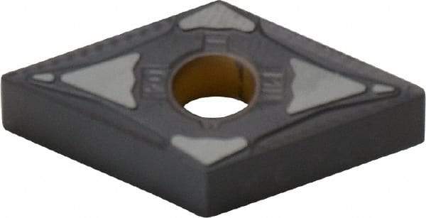 Kennametal - DNMG431 MN Grade KCP25 Carbide Turning Insert - TiCN/Al2O3 Finish, 55° Diamond, 1/2" Inscr Circle, 3/16" Thick, 1/64" Corner Radius - Americas Industrial Supply