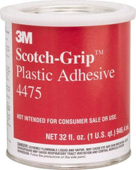 3M - 32 Fluid Ounce Container, Clear, Can Synthetic Resin Construction Adhesive - Series 4475 - Americas Industrial Supply