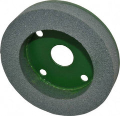 Camel Grinding Wheels - 6" Diam, 1-1/4" Hole Size, 1" Overall Thickness, 60 Grit, Type 50 Tool & Cutter Grinding Wheel - Medium Grade, Silicon Carbide, I Hardness, Vitrified Bond, 3,450 RPM - Americas Industrial Supply