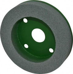 Camel Grinding Wheels - 6" Diam, 1-1/4" Hole Size, 1" Overall Thickness, 80 Grit, Type 50 Tool & Cutter Grinding Wheel - Medium Grade, Silicon Carbide, I Hardness, Vitrified Bond, 3,450 RPM - Americas Industrial Supply