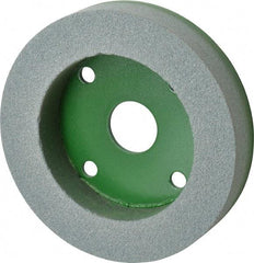 Camel Grinding Wheels - 6" Diam, 1" Hole Size, 1" Overall Thickness, 100 Grit, Type 50 Tool & Cutter Grinding Wheel - Fine Grade, Silicon Carbide, I Hardness, Vitrified Bond, 3,450 RPM - Americas Industrial Supply