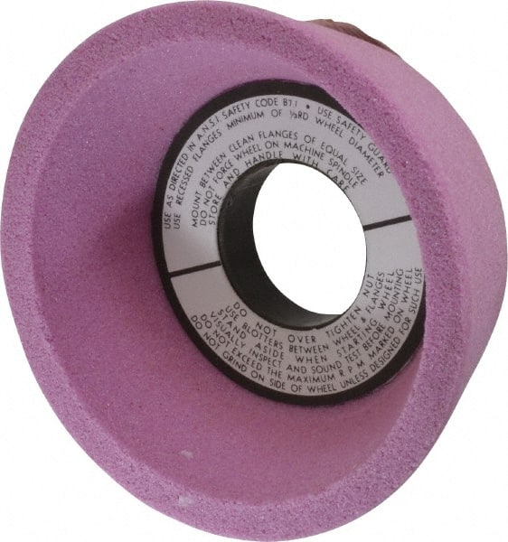 Grier Abrasives - 4" Diam, 1-1/4" Hole, 1-1/2" Thick, 80 Grit Type 11 Tool & Cutter Grinding Wheel - Americas Industrial Supply