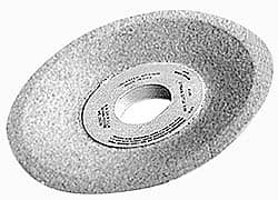 Grier Abrasives - 7 Inch Diameter x 1-1/4 Inch Hole x 1/2 Inch Thick, 80 Grit Tool and Cutter Grinding Wheel - Americas Industrial Supply