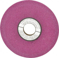 Grier Abrasives - 6" Diam, 1-1/4" Hole Size, 1/2" Overall Thickness, 60 Grit, Type 12 Tool & Cutter Grinding Wheel - Medium Grade, Aluminum Oxide, J Hardness, Vitrified Bond, 4,138 RPM - Americas Industrial Supply