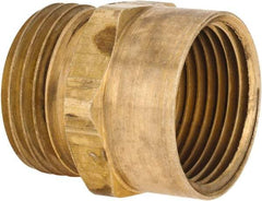 ANDERSON METALS - 3/4 MGHT & 3/4 FPT Garden Hose Male x FIP - Lead Free Brass, Male Hose to Female Pipe Connector - Americas Industrial Supply