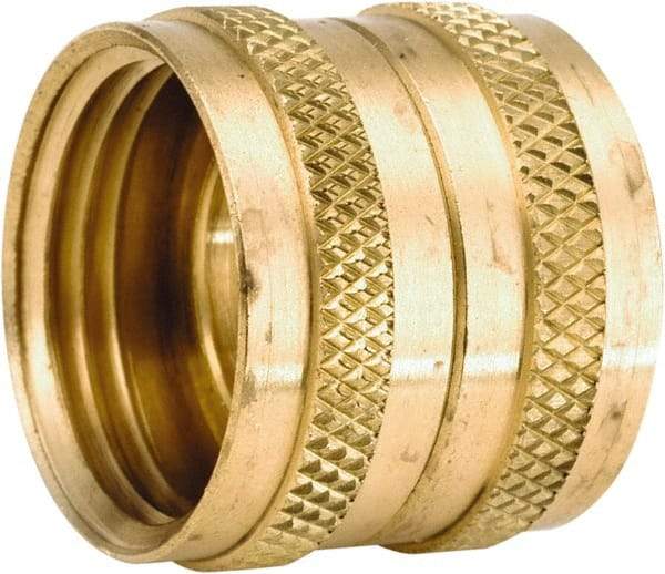 ANDERSON METALS - 3/4 GHT Garden Hose Female Swivel - Lead Free Brass, Female Hose to Female Hose Swivel Connector - Americas Industrial Supply