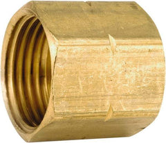 ANDERSON METALS - 3/4 GHT Garden Hose Female Union - Lead Free Brass, Female Hose to Female Hose Connector - Americas Industrial Supply