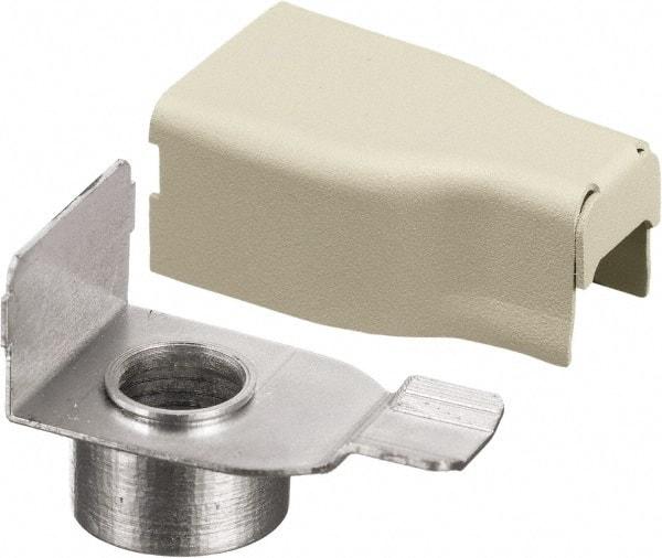 Hubbell Wiring Device-Kellems - 2.13 Inch Long x 1.24 Inch Wide x Raceway Connector Coupling - Ivory, For Use with HBL500 Series Raceways and HBL750 Series Raceways - Americas Industrial Supply