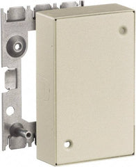 Hubbell Wiring Device-Kellems - 2.82 Inch Long x 1.13 Inch Wide x 4.54 Inch High, Rectangular Raceway Box - Ivory, For Use with HBL500 Series Raceways and HBL750 Series Raceways - Americas Industrial Supply