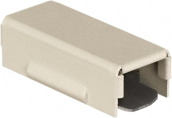 Hubbell Wiring Device-Kellems - 2.15 Inch Long x 0.89 Inch Wide x 0.65 Inch High, Raceway Fitting - Ivory, For Use with HBL500 Series Raceways and HBL750 Series Raceways - Americas Industrial Supply