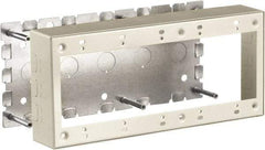 Hubbell Wiring Device-Kellems - 10.01 Inch Long x 1-3/4 Inch Wide x 4.54 Inch High, Rectangular Raceway Box - Ivory, For Use with HBL500 Series Raceways and HBL750 Series Raceways - Americas Industrial Supply