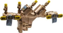 Conbraco - 3/4 Thread, 175 psi WOG Rating, Bronze Reduced Pressure Backflow Preventer Valve - Lead-Free, Use with Potable Water Applications - Americas Industrial Supply