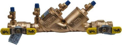 Conbraco - 1 Thread, 175 psi WOG Rating, Bronze Double Check Backflow Preventer Valve - Lead-Free, Use with Potable Water Applications - Americas Industrial Supply