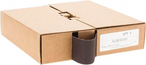 Made in USA - 2" x 50 Yd 220 Grit Aluminum Oxide Cloth Roll - J Weighted Backing - Americas Industrial Supply