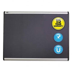 Quartet - 48" High x 72" Wide Magnetic Fabric Board - Americas Industrial Supply