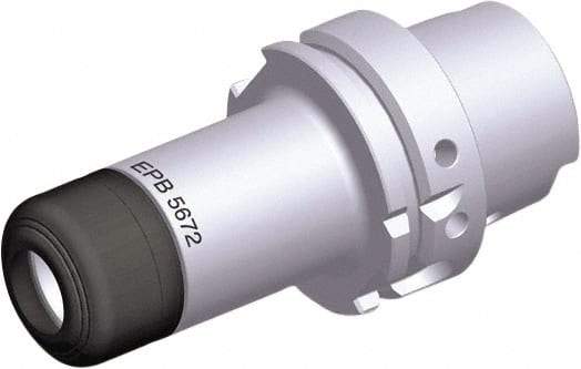 Seco - 2mm to 20mm Capacity, 3.937" Projection, HSK100A Hollow Taper, ER32 Collet Chuck - 5.906" OAL - Exact Industrial Supply
