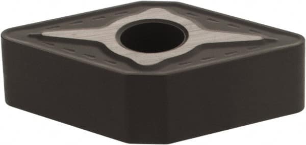 Seco - DNMG443 M6 Grade TP1500 Carbide Turning Insert - Diamond, 1/2" Inscr Circle, 1/4" Thick, 3/64" Corner Radius - Americas Industrial Supply