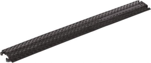 Vestil - 40" Long x 5-1/2" Wide x 3/4" High, Rubber Ramp Cable Guard - 2,200 Lb Load Limit - Americas Industrial Supply