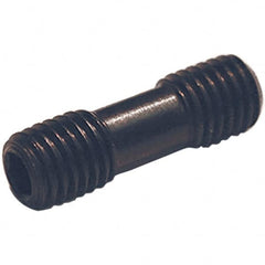 Tool-Flo - Hex Socket Clamp Screw for Indexable Grooving & Threading - #10-32 Thread, For Use with Clamps - Americas Industrial Supply