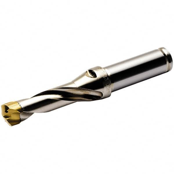 Seco - 9.5 to 9.99mm Diam, 1.18" Max Depth, 5/8" Shank Diam, Replaceable Tip Drill - SD100 Insert - Americas Industrial Supply