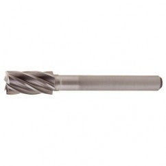 SB-6 Aluminum Cut Solid Carbide Bur-Cylindrical with End Cut - Americas Industrial Supply