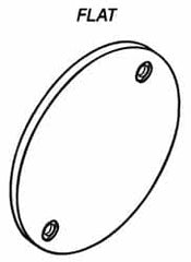Mahr - Flat Drop Indicator Back - Use with AGD Group 4 Series E/R - Americas Industrial Supply