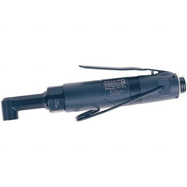 Ingersoll-Rand - 1/4" Keyed Chuck - Angled Handle, 2,700 RPM, 0.25 hp, 90 psi - Americas Industrial Supply